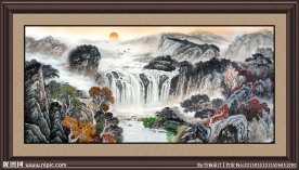 山水国画