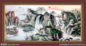 国画山水
