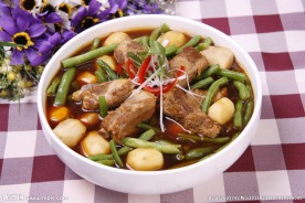 土豆芸豆炖排骨