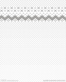 T恤民族风印花图案十字架