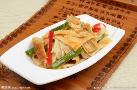 香葱拌干豆腐