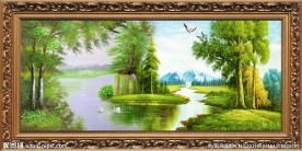 油画风景