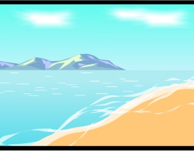 海浪flash卡通个性动画