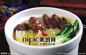 羊肚菌烩鱼唇