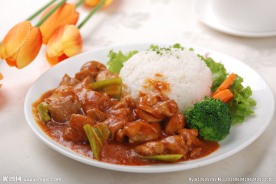 泰式咖喱鸡炒饭