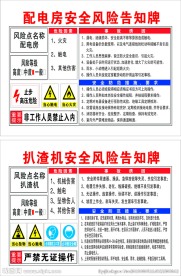 风险告知牌