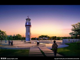 景观效果图分层