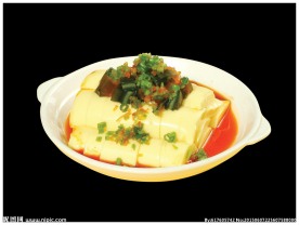 松花拌日本豆腐