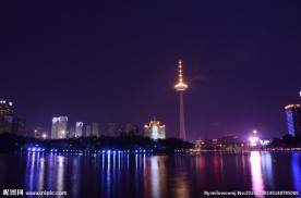 沈阳彩电塔夜景
