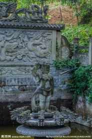 寺庙 寺庙房子 雕塑