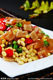 豆嘴炒脆肉皮