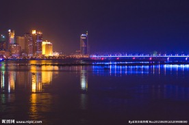 松花江夜景
