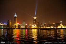上海外滩灯光夜景