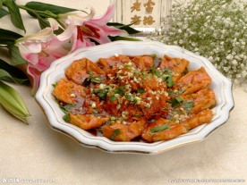 鱼籽烧豆腐