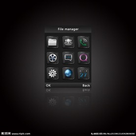 金属质感主题界面UI设计