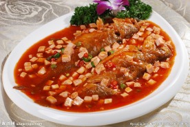 小黄鱼炒豆腐
