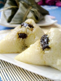 红枣蜜豆粽子