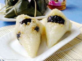 红枣蜜豆粽子