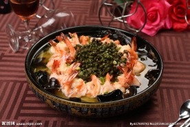 鲜花椒煮虾