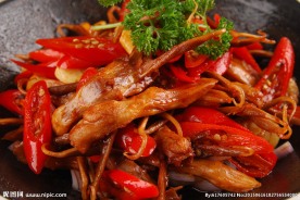 干锅鸭舌