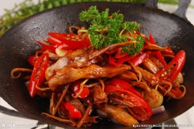 干锅鸭舌