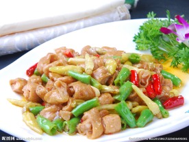 美人椒炒大肠