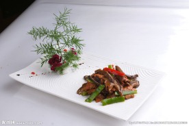 肝菌炒鹿肉