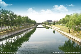 小河 城市小河