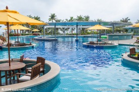 五星酒店露天游泳池