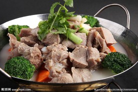 锅仔萝卜羊肉