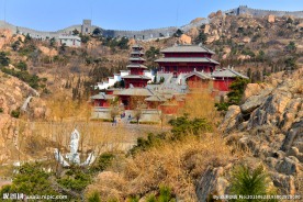 深山藏古寺 深山古寺 古寺