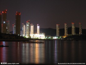 大连海湾夜景