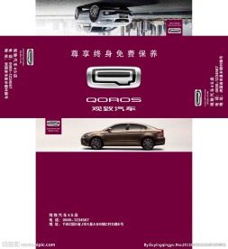 观致汽车抽纸盒
