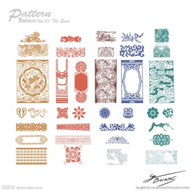 中国风古典 花纹图案