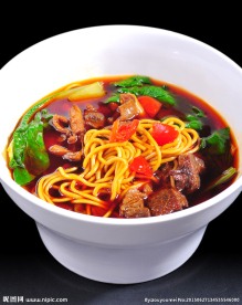 牛肉面图片
