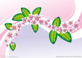 时尚花纹边框