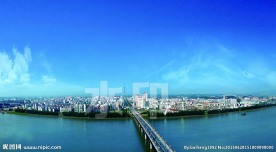 株洲市全景图