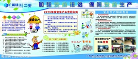 2015年安全生产月板报