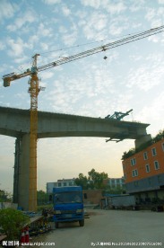 高铁路桥建筑