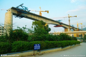 高铁路桥建筑