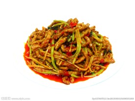 鱼香笋尖炒肉丝