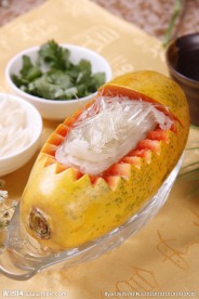 木瓜炖排翅
