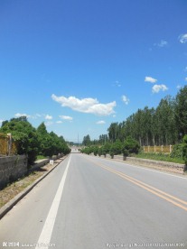 蓝天白云公路
