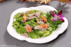 苦瓜炒肉
