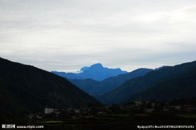 大渡河风光 峨边大渡河