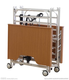 电动床折叠效果