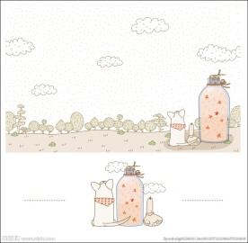 小狗插画