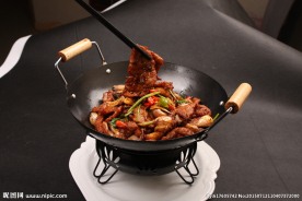 干锅大片牛肉