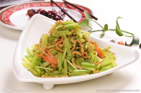 肉炒香芹