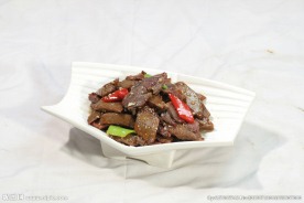 驴肉炒灌肠